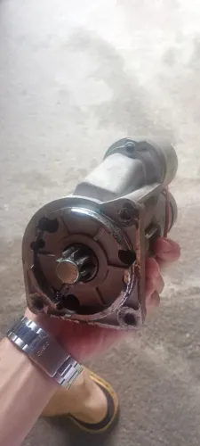 Motor de partida com defeito