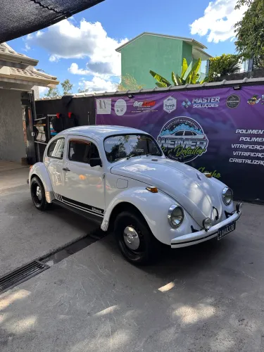 fusca placa preta