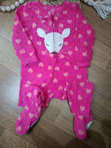 Macacão Carter's fleece 24m
