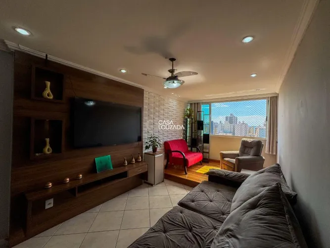 Apartamento 03 quartos com 01 suíte na Praia da Costa