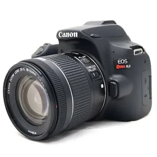 Câmera Cânon SL3 com lente 