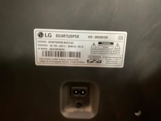 Tv 65? Defeito (Vendo Placa e demais comp.)