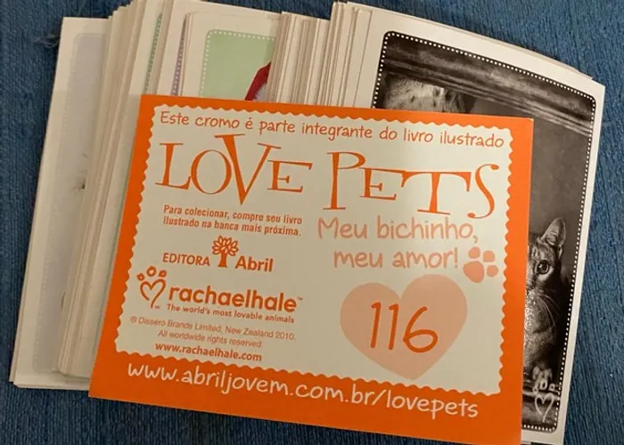 30 figurinhas Love Pets