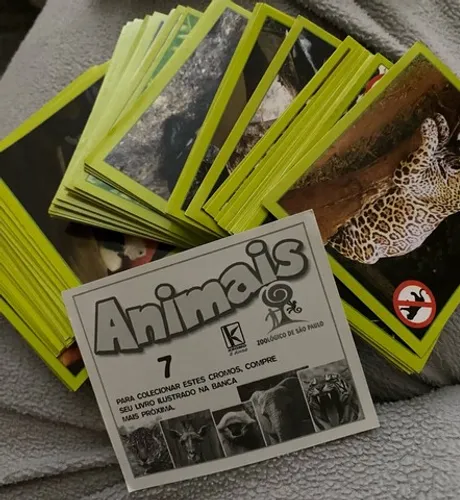 30 figurinhas Animais