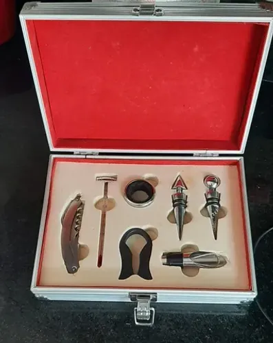 Kit vinho 7 peças