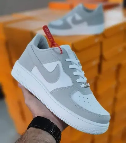 Tenis Air force One Cinza