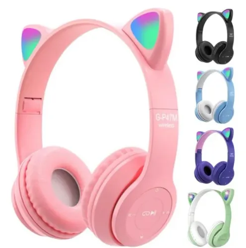 ? Fone de Ouvido Gatinho - Estilo e Qualidade de Som! ?