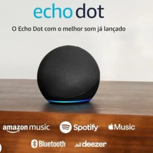 Amazon Echo DOT 5ª geração Alexa/BT Nova Lacrada