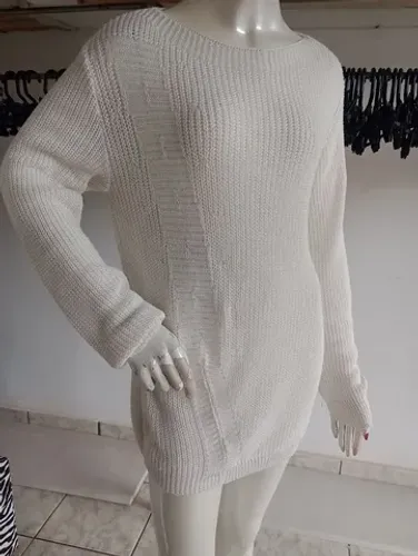Blusão de lã branco