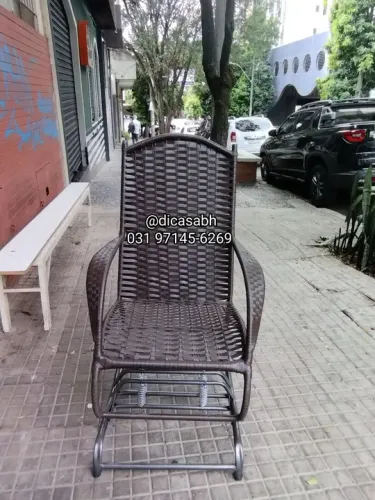 Cadeira de balanço 4 molas 