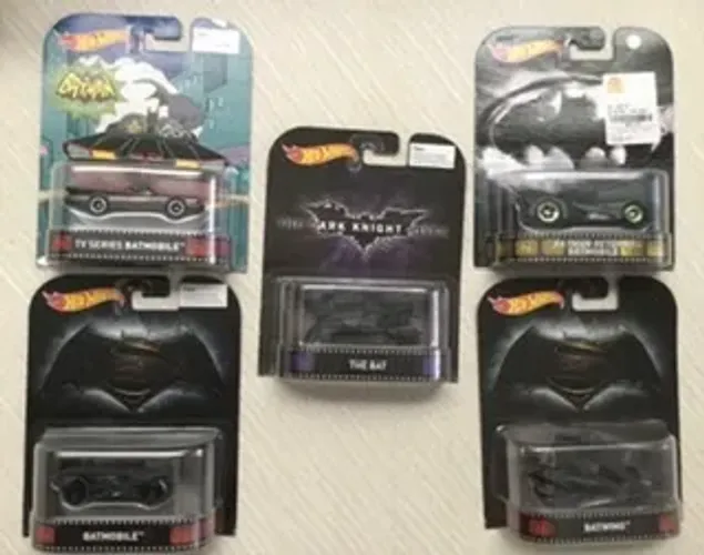Hot Wheels retro pack 5 Batman pop culture