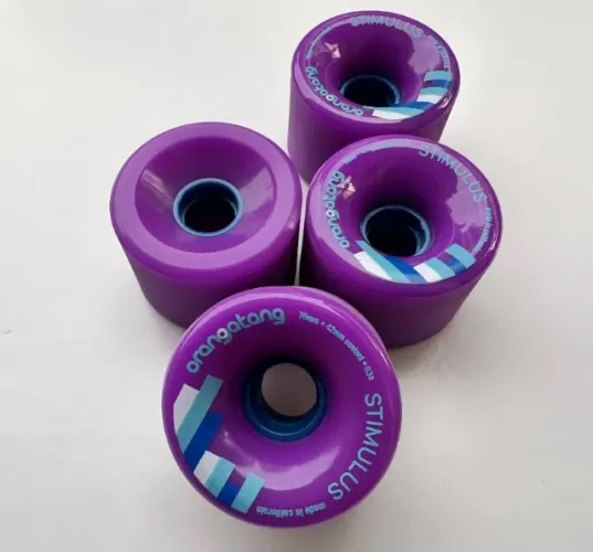 4 Rodas longboard - Orangatang - Roxa - Stimulus 70mm x 42mm - 83A