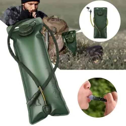 Camelback de Hidratação para mochila de caminhada 3 litros cor verde.