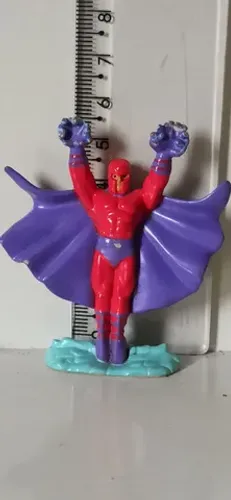 GASHAPON BONECO MAGNETO X MEN MARVEL ZIZZLE ANO 2005 RARIDADE