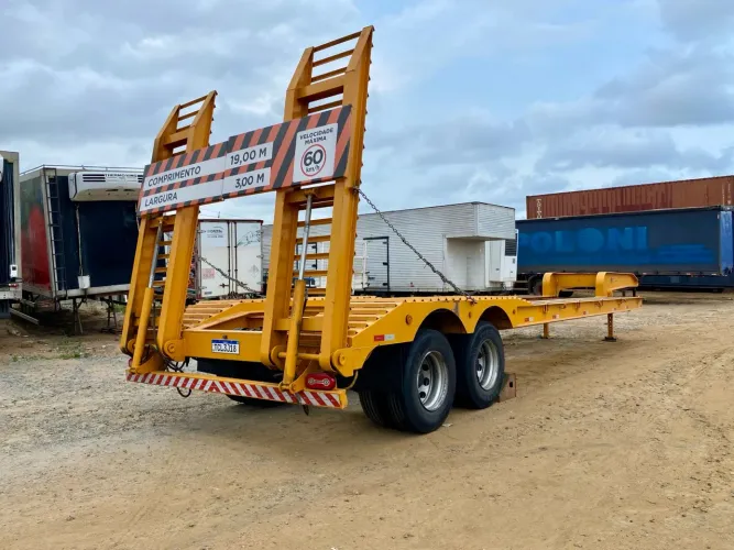 Carreta Prancha lençóis PBT 20 ton. (NOVA)