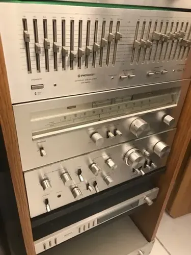 Especular conjunto de Som Pioneer com 3 peças(Sa8500, tx7500 e Sg9800)!