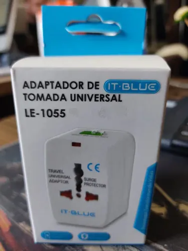 Adaptador de Tomada Universal IT BLUE LE-1055