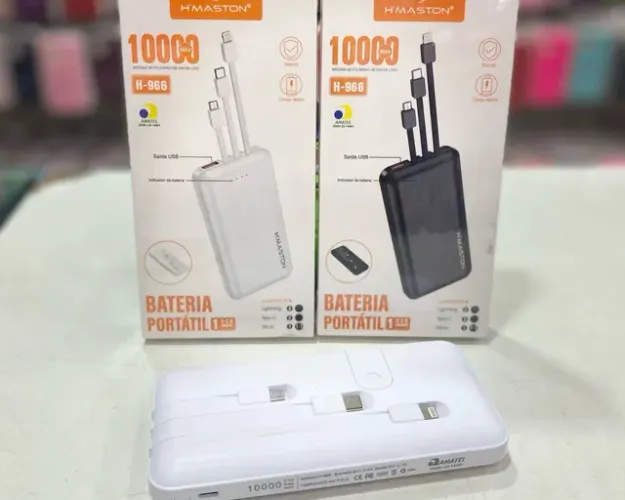 Power bank 10000mah carregador portátil 