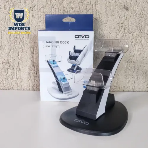 Suporte Carregador Duplo para Controle PS5 Playstation 5