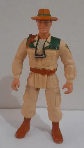 Boneco Eddie Carr Jurassic Park 2 Kenner + brinde