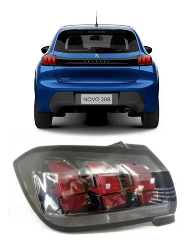 Lanterna Traseira Peugeot 208 2021 2022 2023 Lado Esquerdo