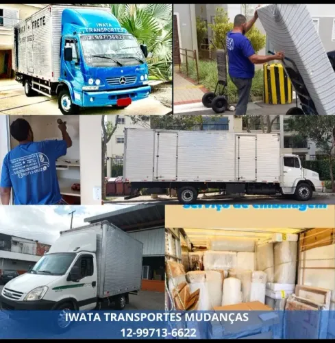 Mudança Mudanças Fretes c/ Equipe Especializada Montador, Carregador, Embalador em até 12X