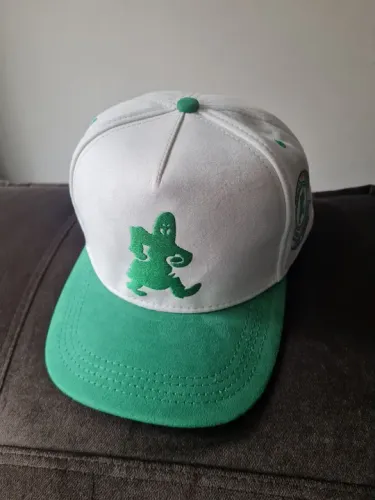 Boné Mancha Alviverde Palmeiras Camurça 