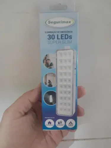 Luminárias de emergência Led 