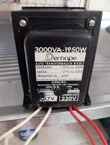 Vendo transformador de energia 220 para 110