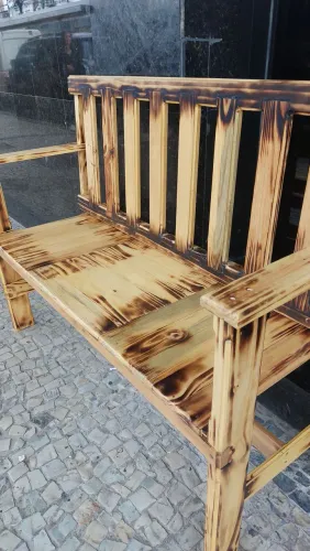 Banco madeira maciça encomenda