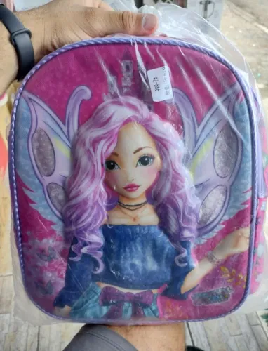 Mochila Fada Infantil (Rosa)
