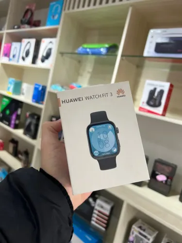Smartwatch Huawei Watch Fit 3 (Preto) - Até 12x sem juros, Loja Física