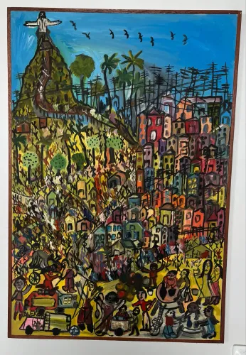 Alex dos Santos : óleo sobre tela 