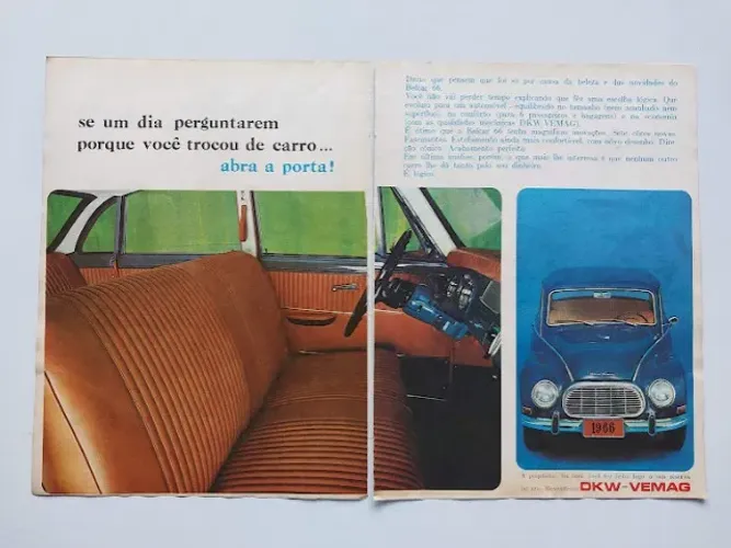 DKW Belcar 1966 - Propaganda original de revista
