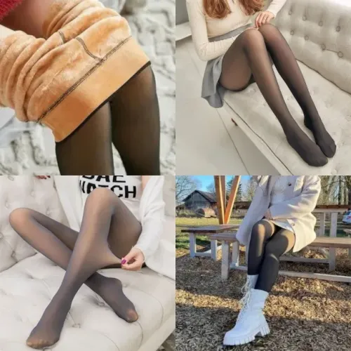 MEIA CALÇA TRANSLUCIDA PELUCIDA GROSSA FORRADA 36 AO 44