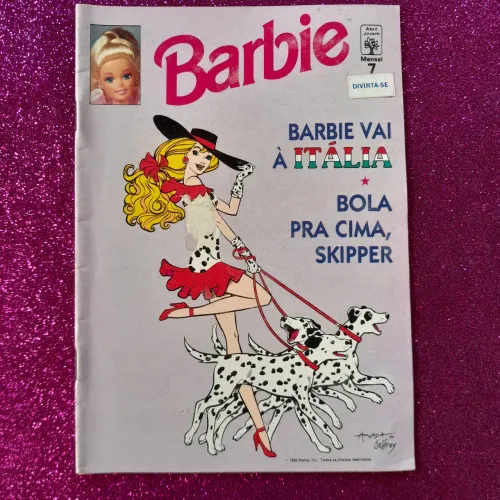 Revista Gibi Barbie Edição 07 editora Abril