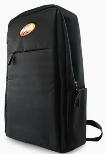 Mochila TOP PPA Original Preta com compartimento Notebook e Cabo USB 