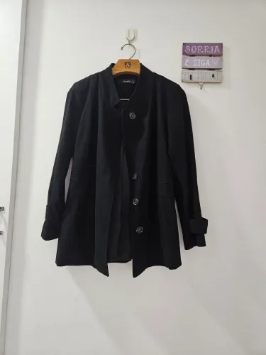 Casaco  rubinella Feminino Preto tam 40 perfeito 