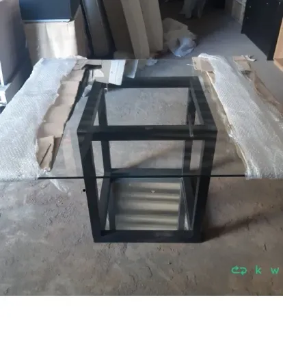 BRETON - mesa de jantar ferro vidro espelho 