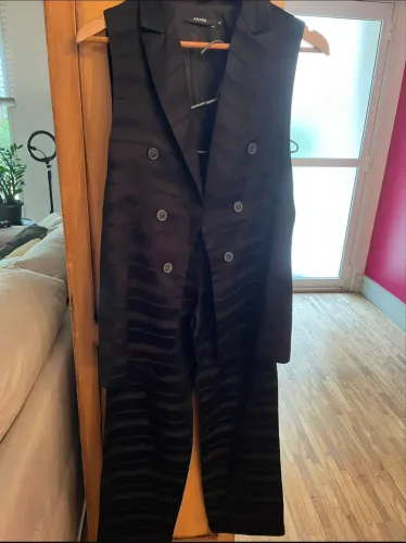 Conjunto Maxi Colete e Calça Amaro