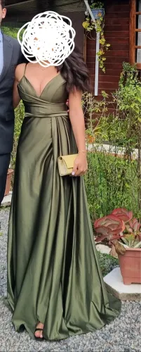 Vestido de madrinha verde