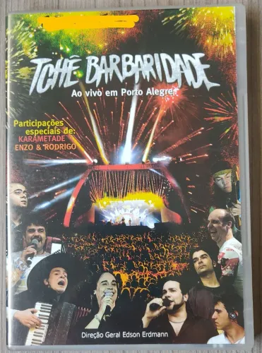 DVD Tchê Barbaridade Ao vivo em Porto Alegre