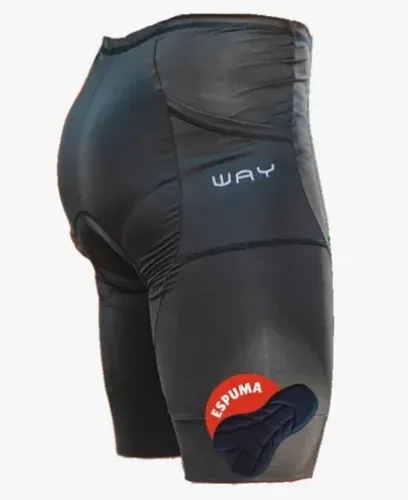 bermuda espuma sport ciclismo
