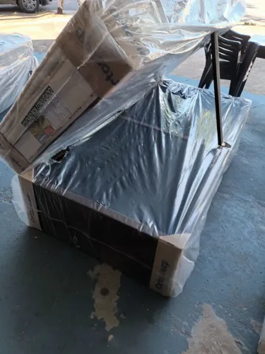 Cama baú solteiro acoplada