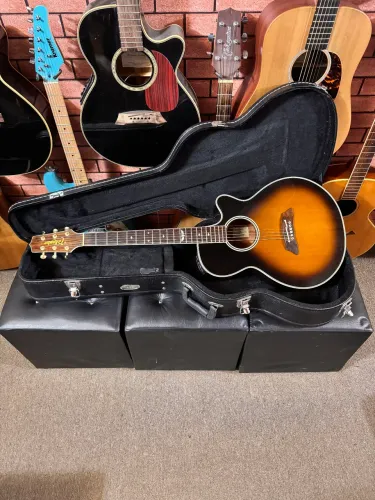 Violão Takamine japonês DSP110 elétrico regulado com case ANALISO TROCAS