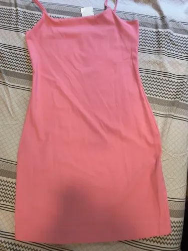 Vestido tubinho Rosa ? Tam M Novo