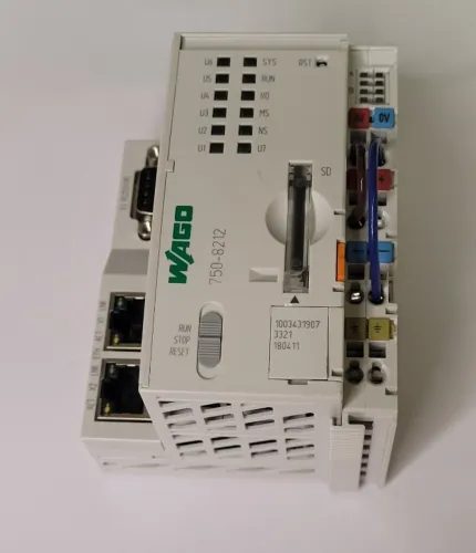 Controlador Clp Wago Pfc200 750-8212 2x Eth + Rs232/485
