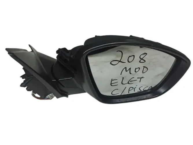 Retrovisor Direito Peugeot 208 2021 A 2024 Elétrico C/ Pisca