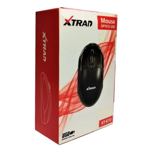 Mouse óptico com fio