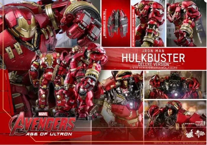 HOT TOYS HULKBUSTER DE LUXE
